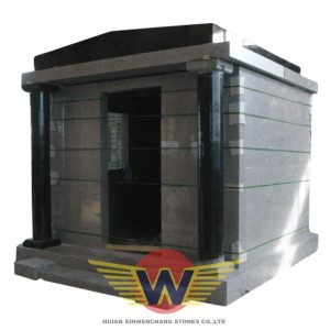 Modern Granite Mausoleum