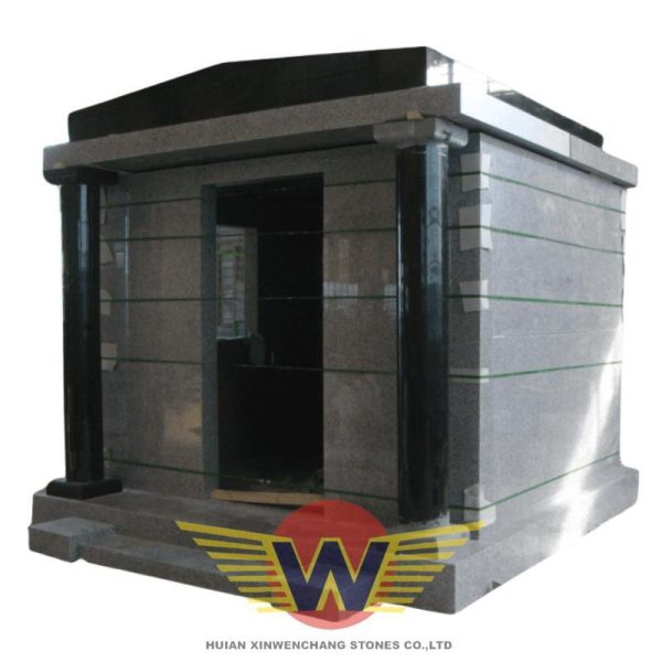 Modern Granite Mausoleum