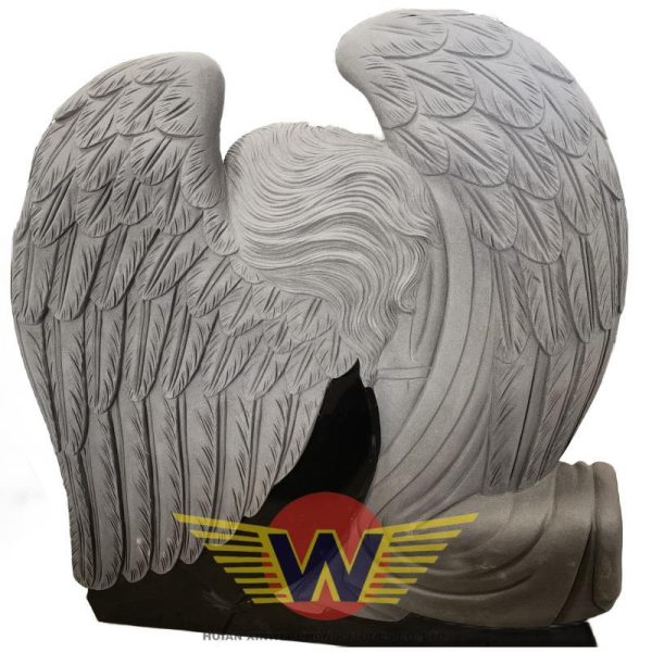 Angelic Embrace Heart Sculpture - Image 2