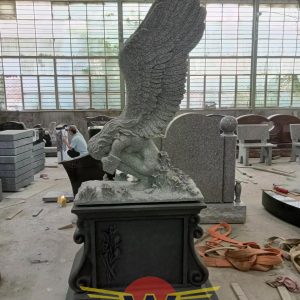 Serene Guardian Angel Sculpture