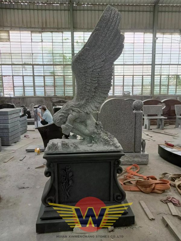 Serene Guardian Angel Sculpture