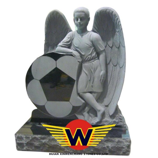 Guardian Angel with Soccer Ball Memorial