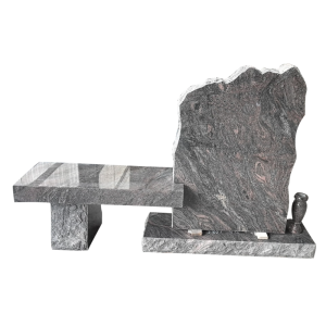 Mountain Top Monument with Bench