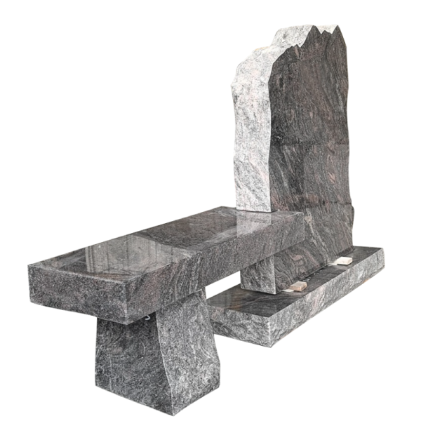 Mountain Top Monument with Bench - Image 3
