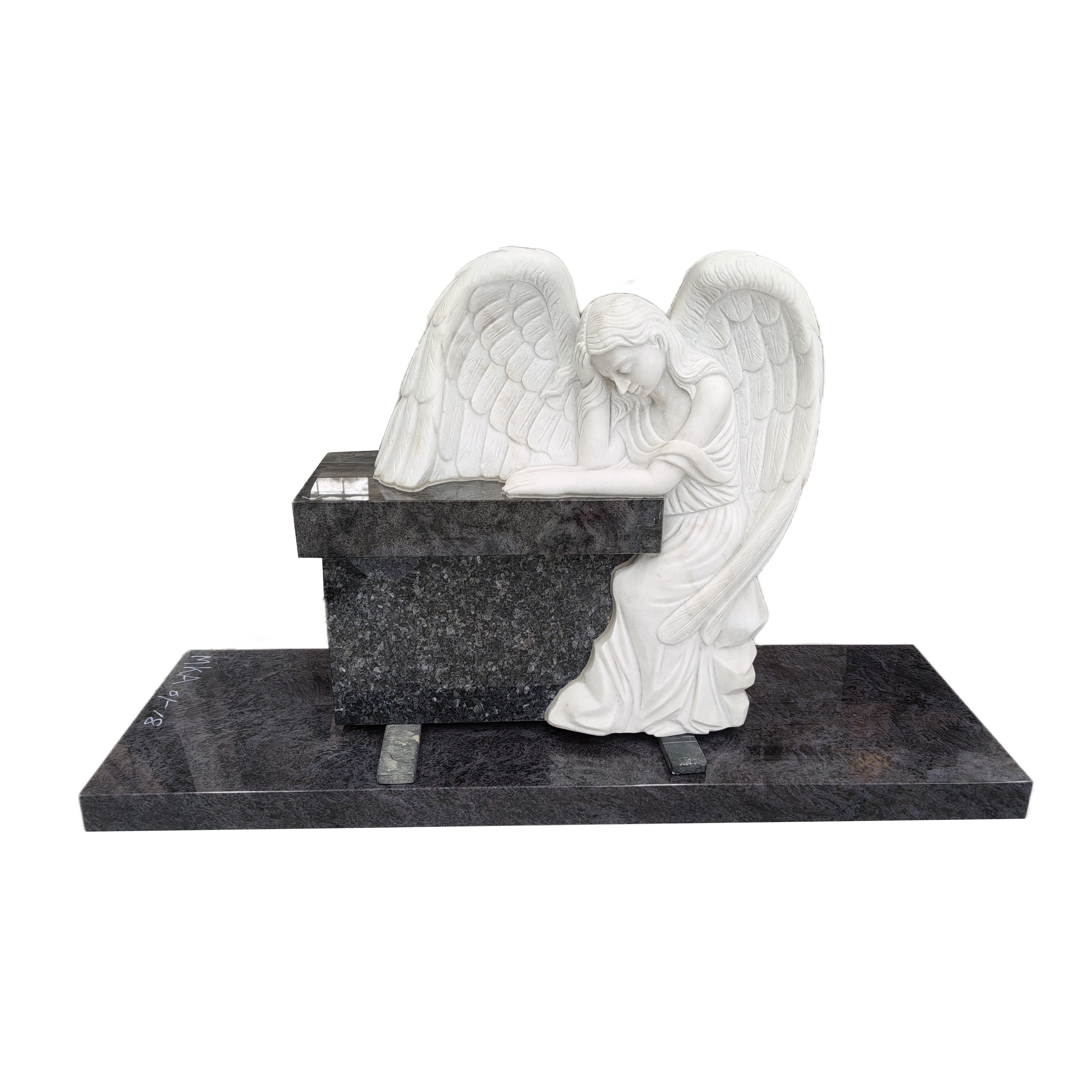 Weeping Angel Two-Tone Monument